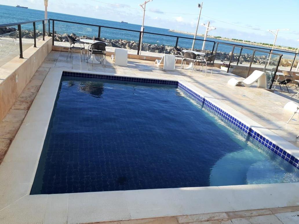 605 Flat mobiliado com vista lateral mar na Praia de Iracema Fortaleza (Ceara) Exterior foto